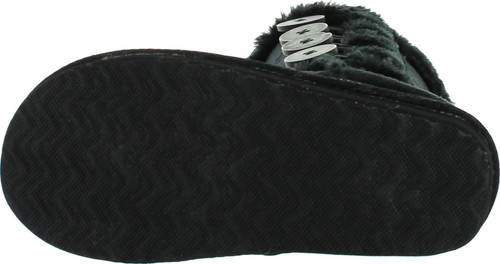 Forever Link Girls Aling-33K Faux Suede Buckle Comfort Mid Calf With Lined Faux Fur