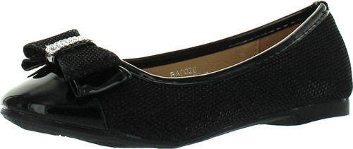 Adorababy Toddler Little Girls Dress Ballet Bow Flat Shoes