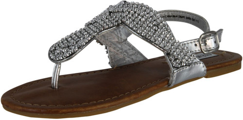 Steve Madden Girls Sheik Fashion Bling Sandals
