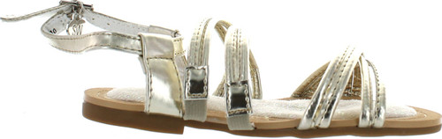 Stuart Weitzman Girls Carmia Corded Designer Strappy Sandals