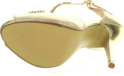 Bella Marie Womens Soho-10 Ankle Strappy Peep Toe Pump Stiletto Party Dress Heel