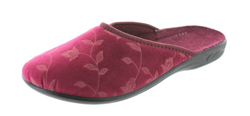 Sc Home Collection 102 Womens Closed Toe Flower Design Slippers