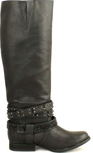 Not Rated Womens Love Stoned Riding Boots