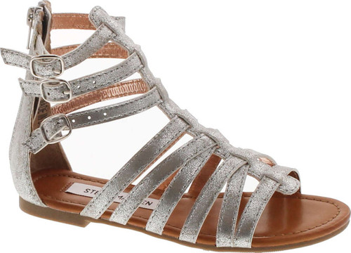 Steve Madden Brand Plato Girls Gladiator Fashion Sandals