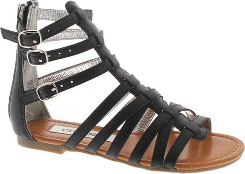 Steve Madden Brand Plato Girls Gladiator Fashion Sandals