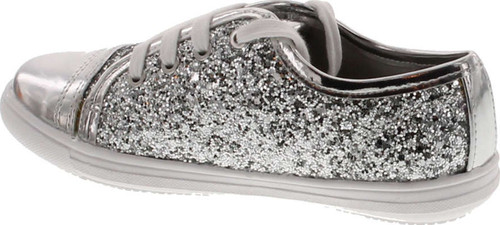 Rachel Girls Lucie Fashion Lace Up Glitz Sneakers