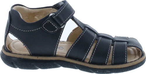 Primigi Girls Leather Protective Toe And Closed Back Fashion Sandals