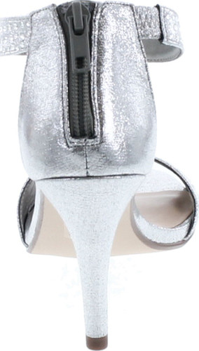 City Classified Womens Formal Evening Party Lace Ankle T-Strap Peep Toe Stiletto High Heel Pumps