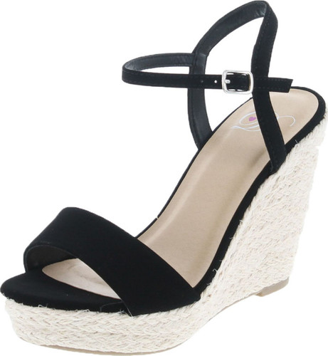 Delicious Womens Freesia Fashion Wedge Espadrille Sandals