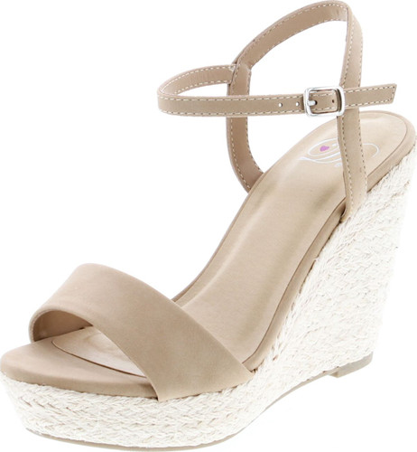 Delicious Womens Freesia Fashion Wedge Espadrille Sandals