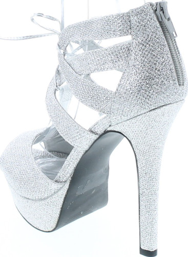 Qupid Women's Gaze-450 Platform Dress Sandal