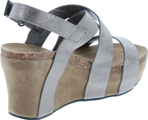 Pierre Dumas Women's Hester-5 Vegan Leather Strappy Wedge Sandals