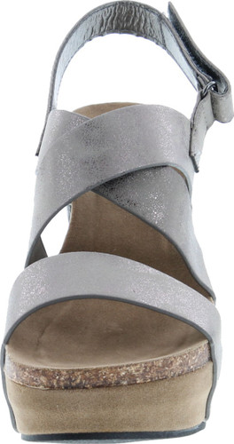 Pierre Dumas Women's Hester-5 Vegan Leather Strappy Wedge Sandals