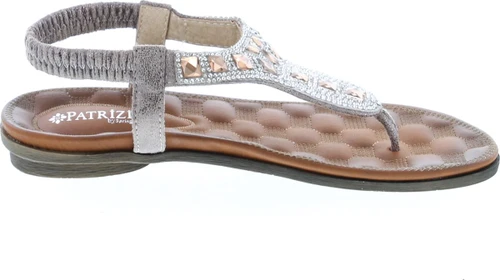 Patrizia By Spring Step Women's Renata Jeweled Thong Sandals
