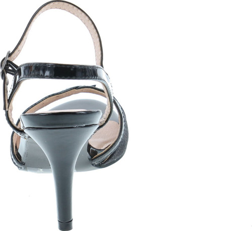 Forever Villa-04 Women's Glitter Metallic Ankle Strap Buckle Wrapped Heel Sandals