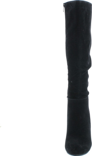 Refresh Women's Ringo-03 Knee High Side Zipper Closure Chunky High Heel Dress Boots