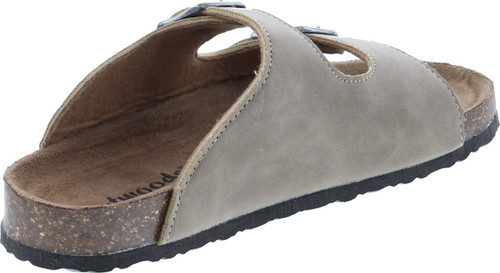 Outwoods Women's Bork-46 Vegan Leather Adjustable Double-Strap Slip-On Sandals