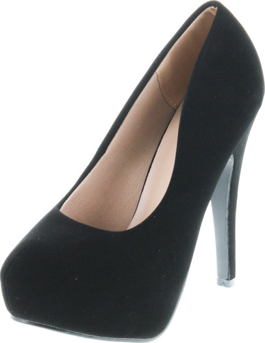 Forever Link Women's Sunset-89 Suede Closed Toe Dress Pumps