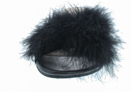 Cape Robbin Sandals-1 Women Flip Flop Fur Slide Slip On Flats Sandals Shoes Slippers Mule