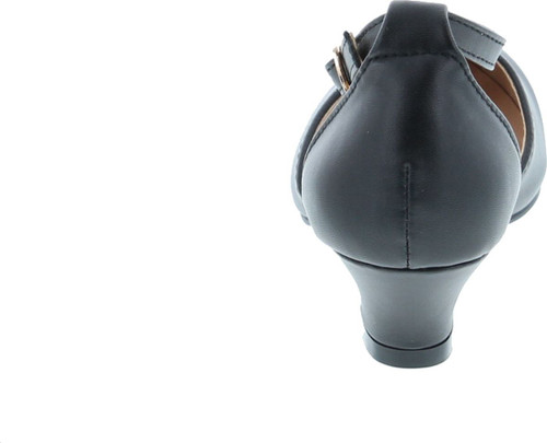 Chase & Chloe Mimi-1K Girl's T-Strap Cut Out Ankle Wrap Casual Dress Shoes