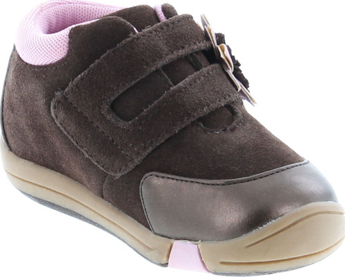 Jumping Jacks Girls Baby Flower Lightweight First Walker Shoes