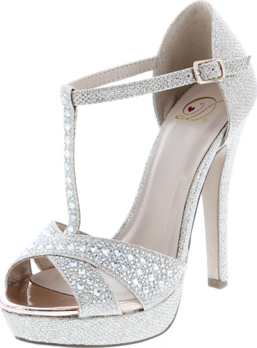 Delicious Womens Jenice Dress Pumps Sandals Shoes