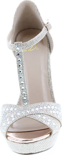 Delicious Womens Jenice Dress Pumps Sandals Shoes