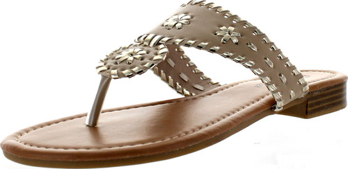 Pierre Dumas Women's Rosetta-1 Slip-On Sandals