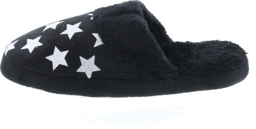 Static Footwear Girls Fluffy Slip On Warm House Slippers