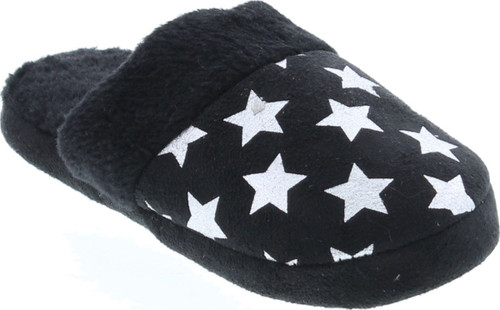 Static Footwear Girls Fluffy Slip On Warm House Slippers