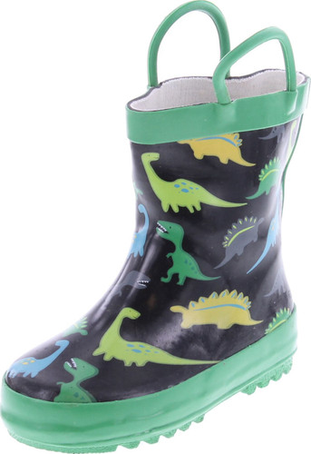 Static Footwear Kids Camo Print Fashion Rain Boots