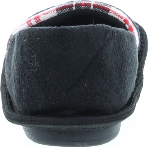 Static Footwear Kids Plaid Slip On Warm House Slippers