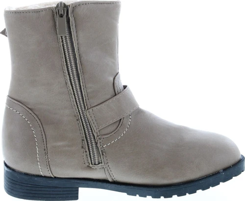 Static Footwear Girls Mid Height Fashion Combat Boots