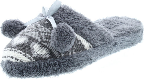 Static Footwear Womens Slip On Fashion Warm House Slippers