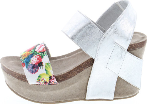 Nature Breeze Womens Truce-01 Wedge Sandals