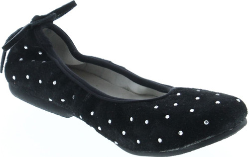 Enzo Girls Fashion Studded Ballerina Flats Shoes