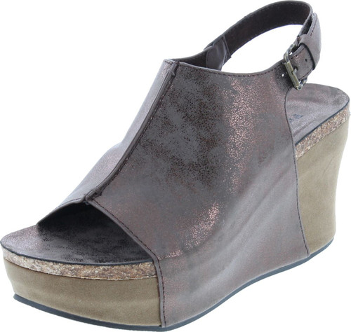 Pierre Dumas Hester-14 Women Low Wedge With An Adjustable Side Buckle Sandals