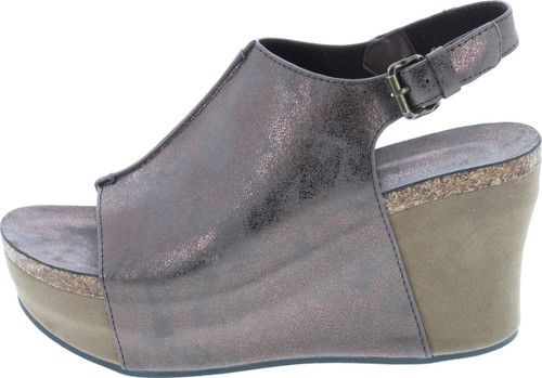 Pierre Dumas Hester-14 Women Low Wedge With An Adjustable Side Buckle Sandals