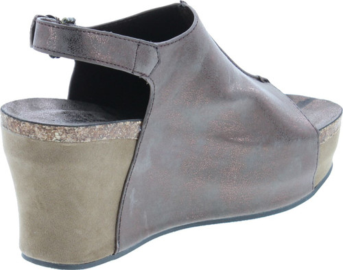 Pierre Dumas Hester-14 Women Low Wedge With An Adjustable Side Buckle Sandals