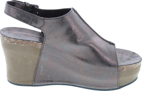 Pierre Dumas Hester-14 Women Low Wedge With An Adjustable Side Buckle Sandals