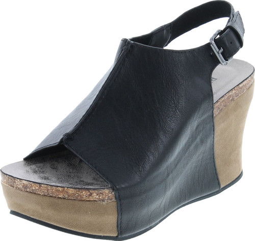 Pierre Dumas Hester-14 Women Low Wedge With An Adjustable Side Buckle Sandals