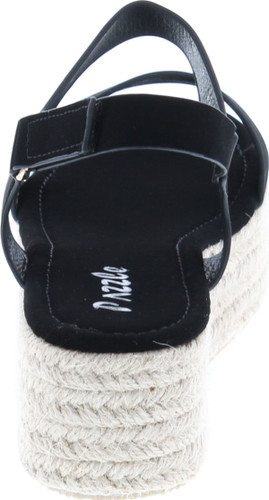 Bella Luna Espadrille-03 Women Espadrille Slingback Flatform Platform Gladiator Sandal