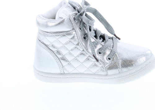 Static Footwear Girls Fashion High Top Lace Up Sneakers