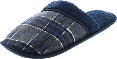 Sc Home Collection Mens Plaid Fashion House Slippers