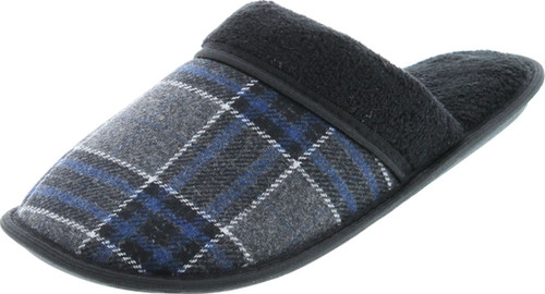 Sc Home Collection Mens Plaid Fashion House Slippers