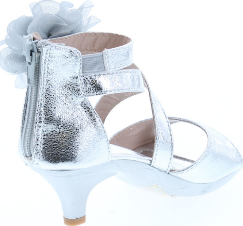 Bella Marie Girls Vamo-2K Fashion Heel Dress Sandals