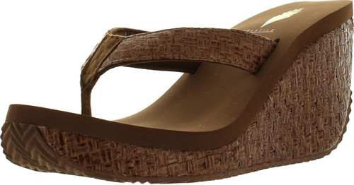 Volatile Womens Cha-Ching Wedge Sandal