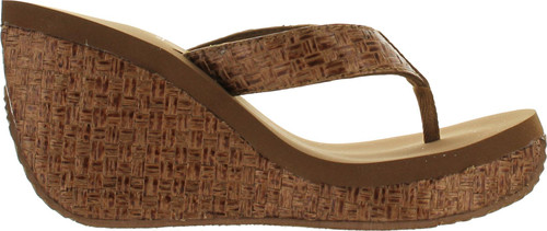 Volatile Womens Cha-Ching Wedge Sandal
