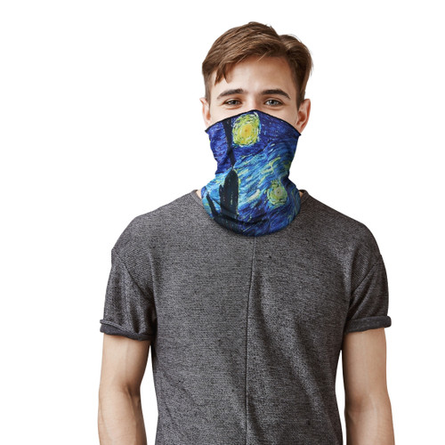 Summer Neck Gaiter Face Scarf/Neck Cover/Face Cover For Sun Dust Cycling Hiking Sports