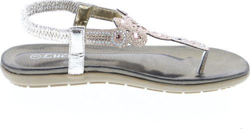 Lucita Womens Fashion Bling Strap Sandals